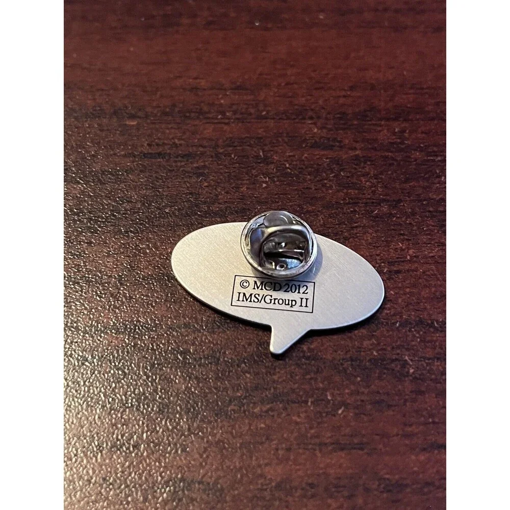 McDonald’s “Way To Go!” Speech‎ Bubble Employee Lapel Hat Pin